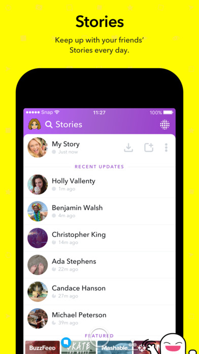 Snapchat for free app